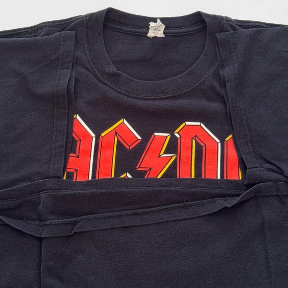 AC/DC Highway To Hell Vintage 2001 Y2K ANVIL Tag T Shirt XL - Picture 4 of 5
